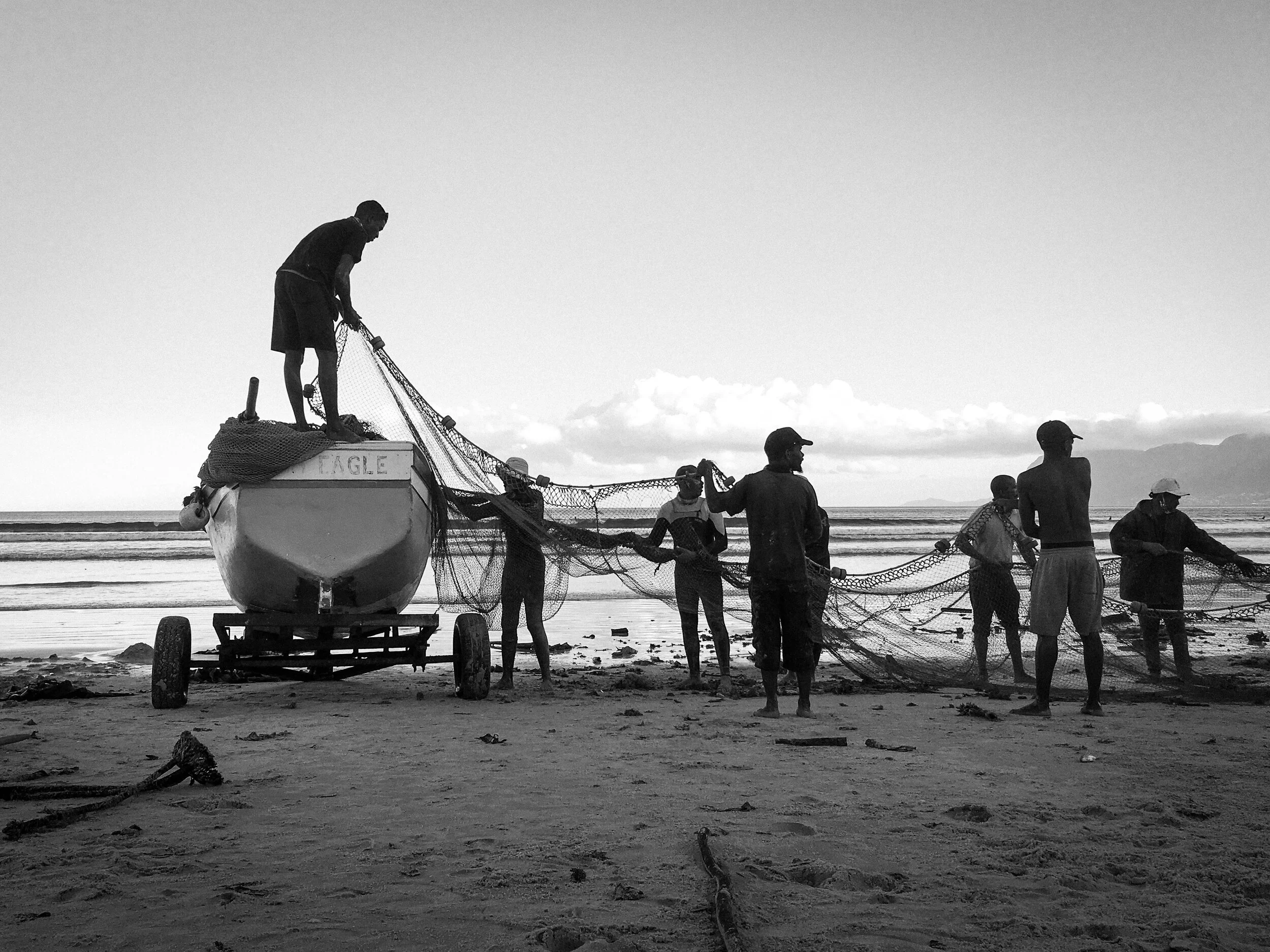 A good Friday for Muizenberg's trek fishermen — Brendon Bosworth